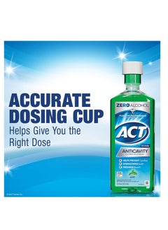 ACT Anticavity Zero Alcohol Fluoride Mouthwash 18 fl. oz., With Accurate Dosing Cup, Mint - pzsku/ZDFDFBA6F17C48AFF0714Z/45/_/1715182722/742be218-b773-42a4-bd96-c059dc8e4096