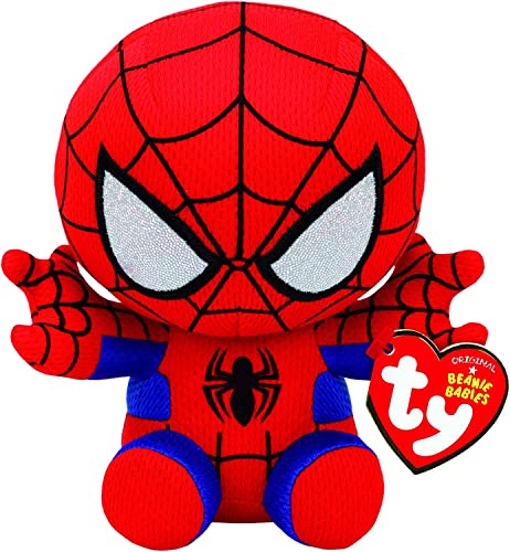 Ty Spiderman Plush, Red/blue, Regular - Image 1