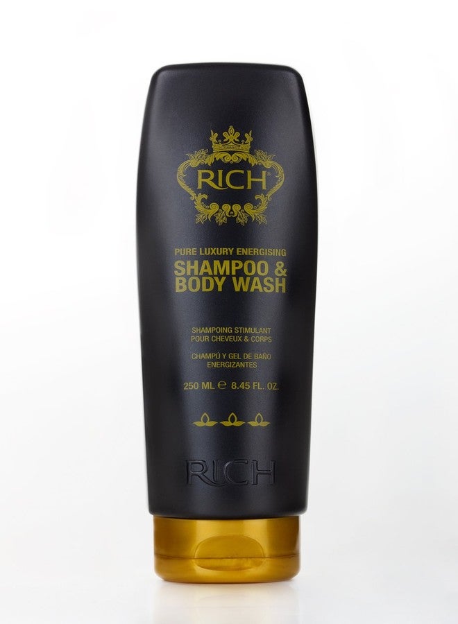 RICH Hair Care Pure Luxury Energizing Shampoo and Body Wash, 8.45 oz. - Image 1