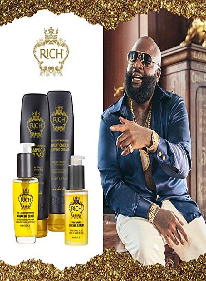 RICH Hair Care Pure Luxury Energizing Shampoo and Body Wash, 8.45 oz. - Image 4