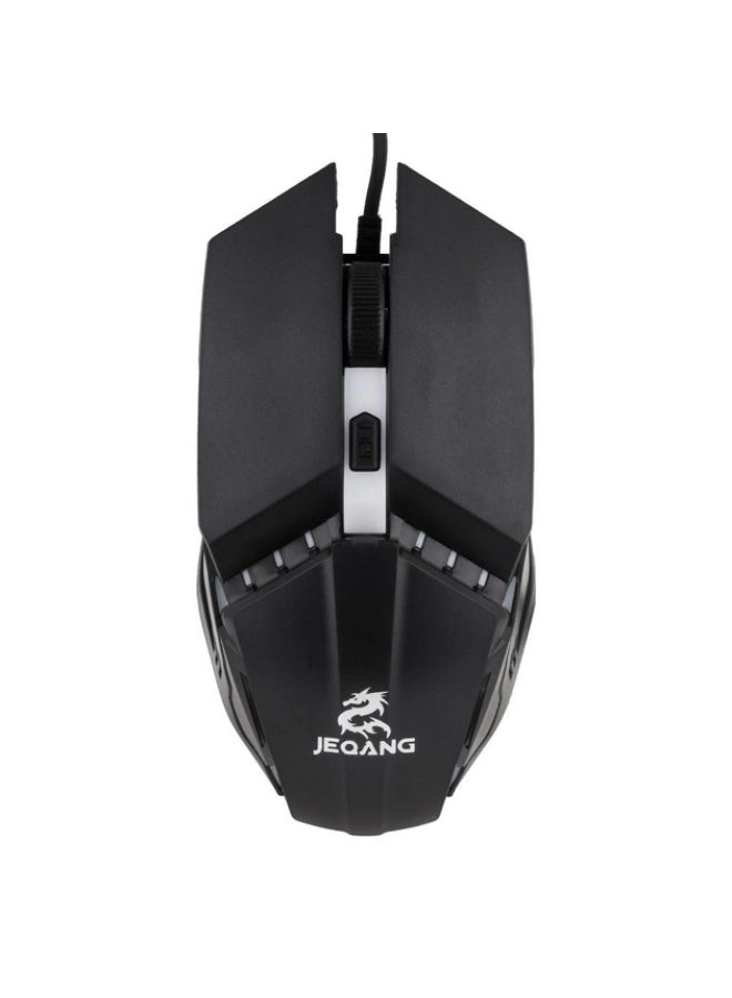 JEQANG Mechanical Feel Keyboard And Optical Gaming Mouse Set Mechanical Keyboard Bundle ,Keyboard w/ Mouse Set  - Image 4