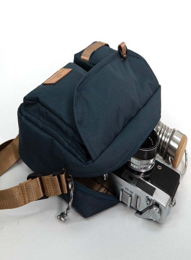 Doughnut Mission Lite Reborn Series 3.5L Crossbody Bag with 9.7" Tablet Compartment, Water-Repellent Finish, and Adjustable Strap (Lake) - Image 3
