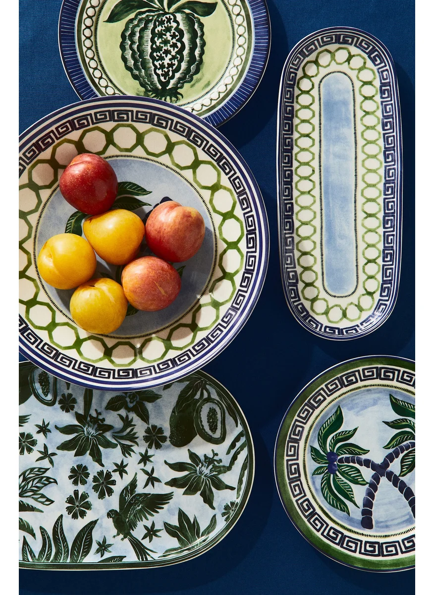 H&M Porcelain Mid Plate