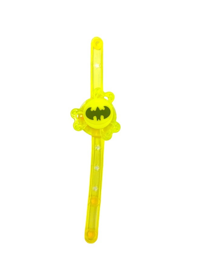 Evisha Cartoon Character Kids Children LED Light Spinner Rakhi Wristband for Boys Rakhi Bracelet| Brother Rakhi Set | Rakhi Gift for Brother | Kids Rakhi Kids- 28-29 - Image 5
