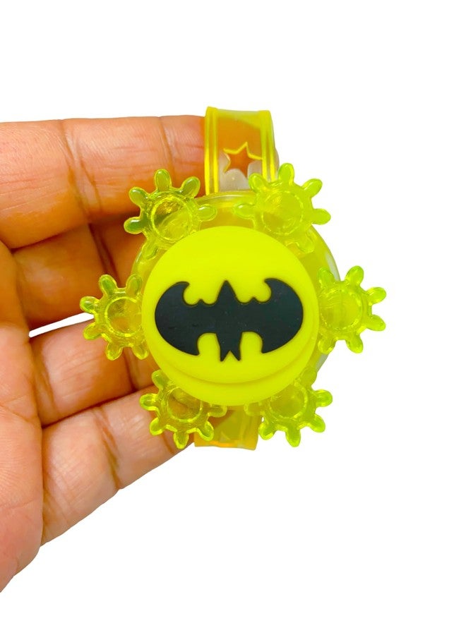 Evisha Cartoon Character Kids Children LED Light Spinner Rakhi Wristband for Boys Rakhi Bracelet| Brother Rakhi Set | Rakhi Gift for Brother | Kids Rakhi Kids- 28-29 - Image 2