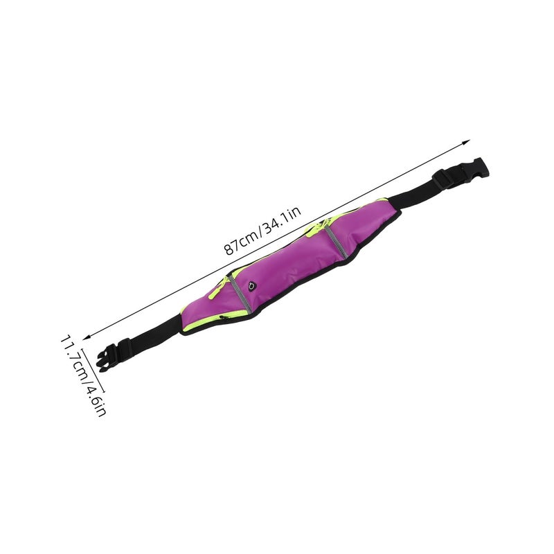 Waterproof Running Waist Pack With Bottle Pocket Phone Holder For Men Women - Image 3