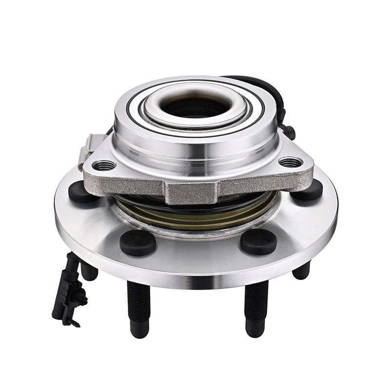 JLEO Front Wheel Hub Bearing Assembly 4WD 6-Lugs 515096 Compatible with Chevy Tahoe Silverado 1500 Avalanche Suburban, Cadillac Escalade, GMC Yukon Sierra w/ABS (1) - Image 1