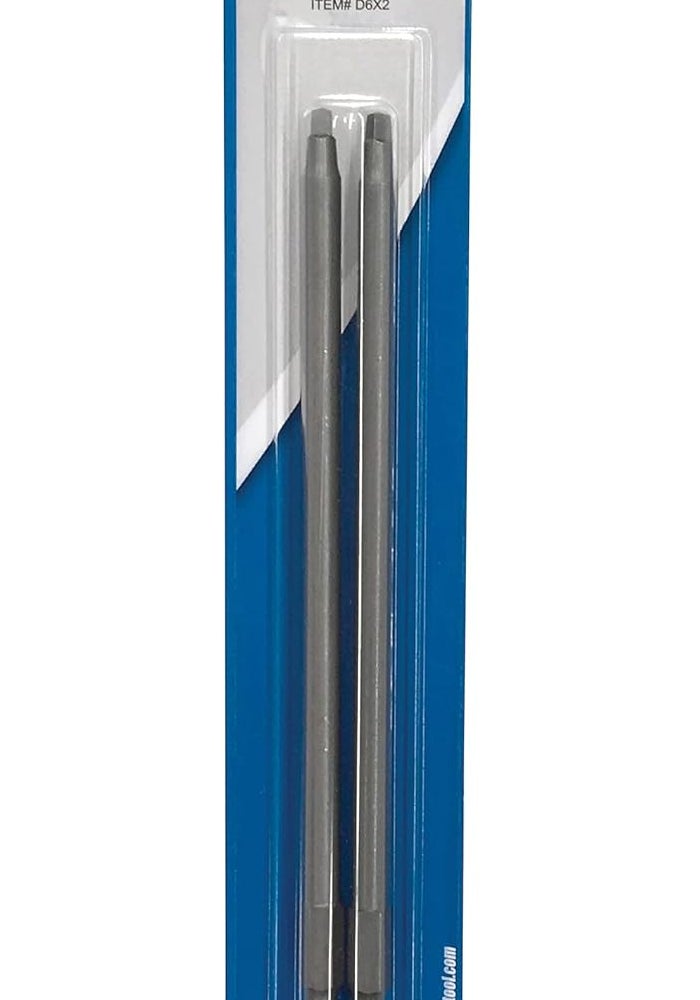 Kreg D6X2 6-Inch #2 Square Driver Bit Set for Pocket Hole Systems - 2 Pack - Image 2