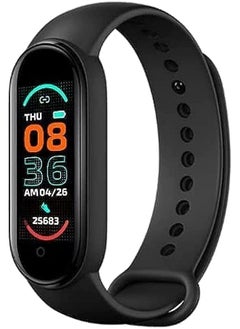 PROMASS Fitness Band, Fitness Tracker HR, Activity Tracker Watch with Heart Rate Monitor, Pedometer IP68 Waterproof Sleep Monitor Step Counter for Women Men… (Black01) 