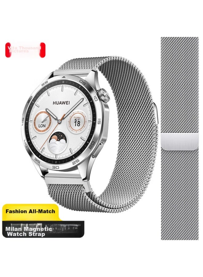 Wei Qiantu Weiqiantu Compatible With Huawei Watch Band, Watch Gt3/gt2/42mm Magnetic Strap, Milan Gt3 Pro/20mm Wristband For Men And Women, 42/43 Dial - Image 1