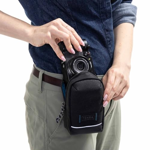 Tenba Skyline v2 Compact Camera Pouch 4 - Gray (637-773) for x100v and a6700 PowerShot G1 X Mark III - Image 4