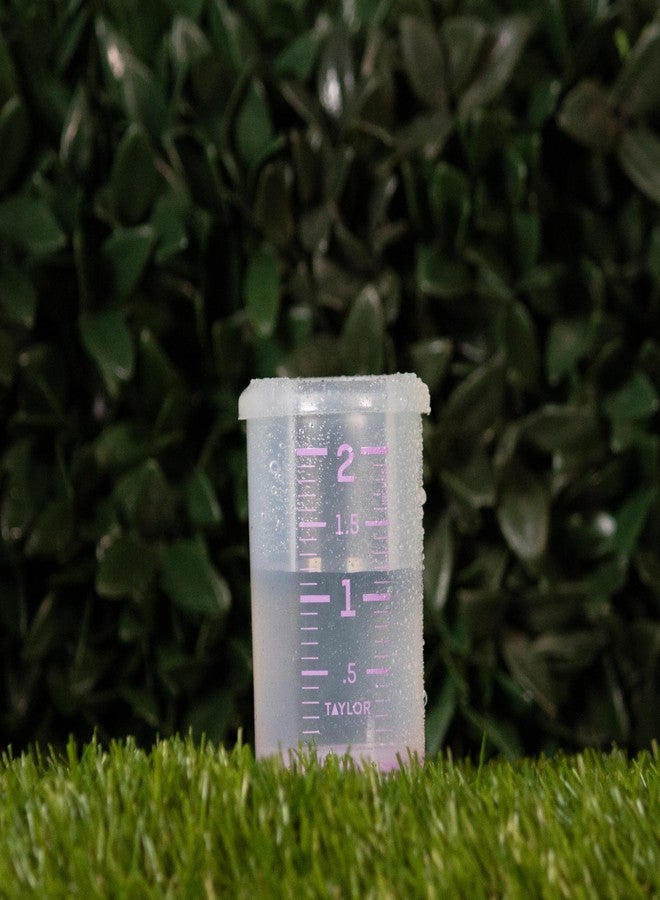 Taylor Break and Freeze Proof Flexible Silicone Sprinkler Gauge, Measures Outdoor Rain, Precipitation, and Sprinkler Systems, Easy to Read for Garden, Lawn, Patio, Backyard, or Outside, 2-Inch, Purple - Image 3