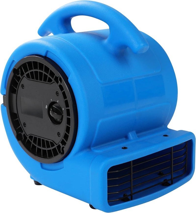 MOUNTO 1/8HP 600cfm Air Mover Floor Dryer Utality Fan Blower - Image 1