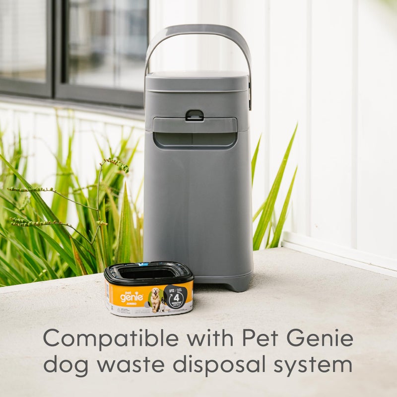Pet Genie â€“ Jumbo refill 1-pack â€“ Up to 4 months of supply - Ultimate odor control dog poop bags - Image 4