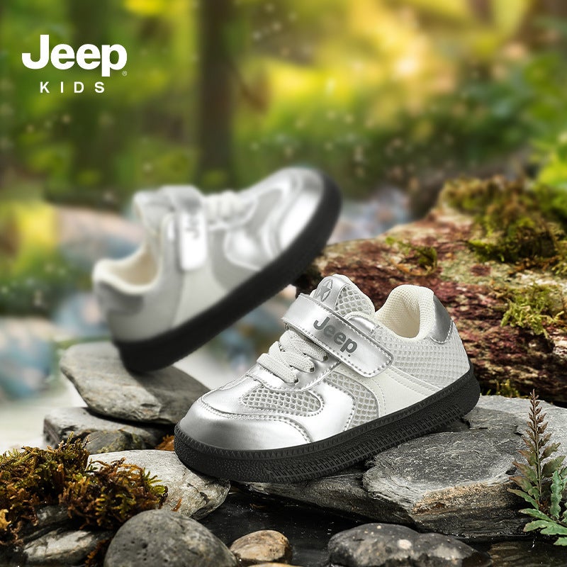 Jeep Children'S Shoes 2025 Comfortable Lightweight Girls Sneaker Convenient Velcro Casual Boys Children - Image 4