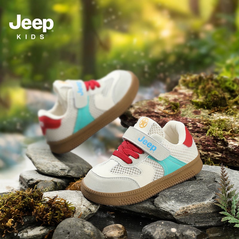 Jeep Children'S Shoes 2025 Comfortable Lightweight Girls Sneaker Convenient Velcro Casual Boys Children - Image 5