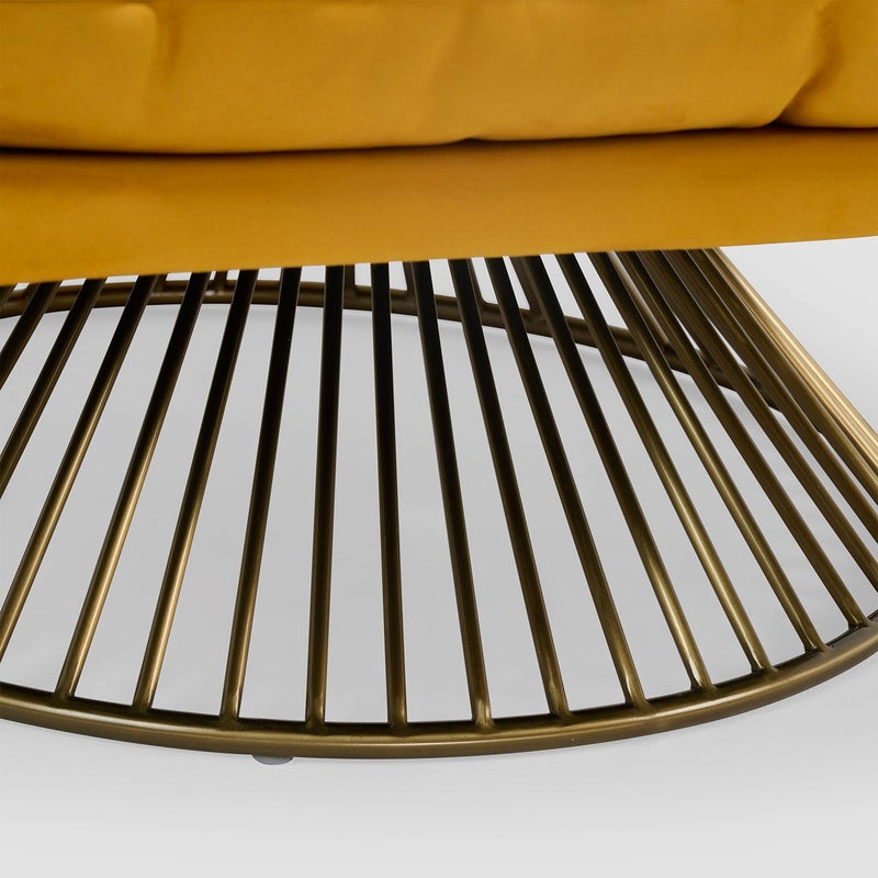 AL HUZAIFA FURNITURE Levi Swivel Leather Chair - Image 3