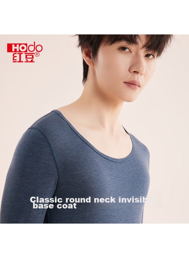 Hongdou Men's Modal Color-spun Ultra-thin Soft Warm 60s Base Layer Autumn Underwear Set - Image 4