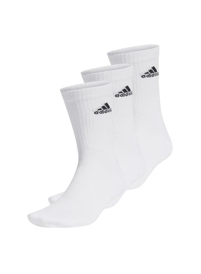 Adidas Adidas C Spw Crw 3P White Training Socks For Unisex 5.5K - 7K