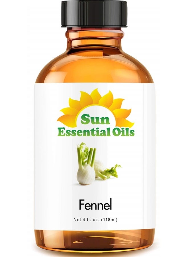 Sun Essential Oils 4oz - Fennel Essential Oil - 4 Fluid Ounces - Image 1
