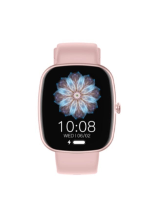 Oteeto TR1 Smartwatch for Men & Women 1.83" HD Full Touch Display Bluetooth Calling Fitness Tracker Heart Rate Sleep Monitor Activity Tracker Pink Stylish Sport Watch Long Battery Life - Image 1