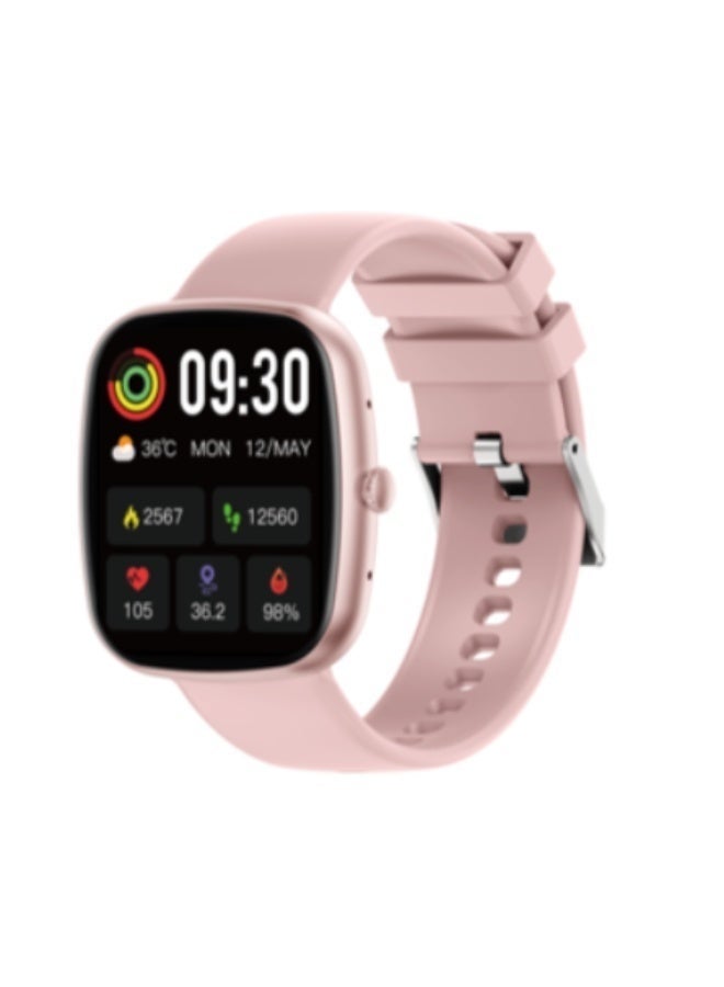 Oteeto TR1 Smartwatch for Men & Women 1.83" HD Full Touch Display Bluetooth Calling Fitness Tracker Heart Rate Sleep Monitor Activity Tracker Pink Stylish Sport Watch Long Battery Life - Image 3