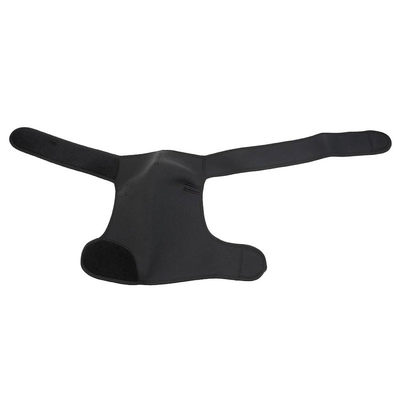 Black Shoulder Support Brace Rotator Cuff Stabilizer Compression Wrap For Sports Gym Workouts - Image 1