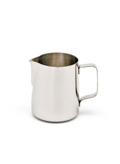 Rhino Coffee Gear Professional Milk Pitcher, Latte Art Spout, Measurements Etched, Stainless Steel Body, 20oz (600ml) - Steel  - Image 1