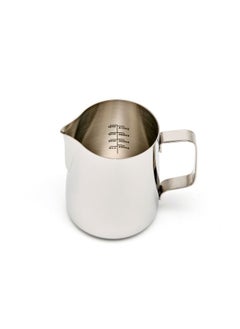 Rhino Coffee Gear Professional Milk Pitcher, Latte Art Spout, Measurements Etched, Stainless Steel Body, 20oz (600ml) - Steel  - Image 4