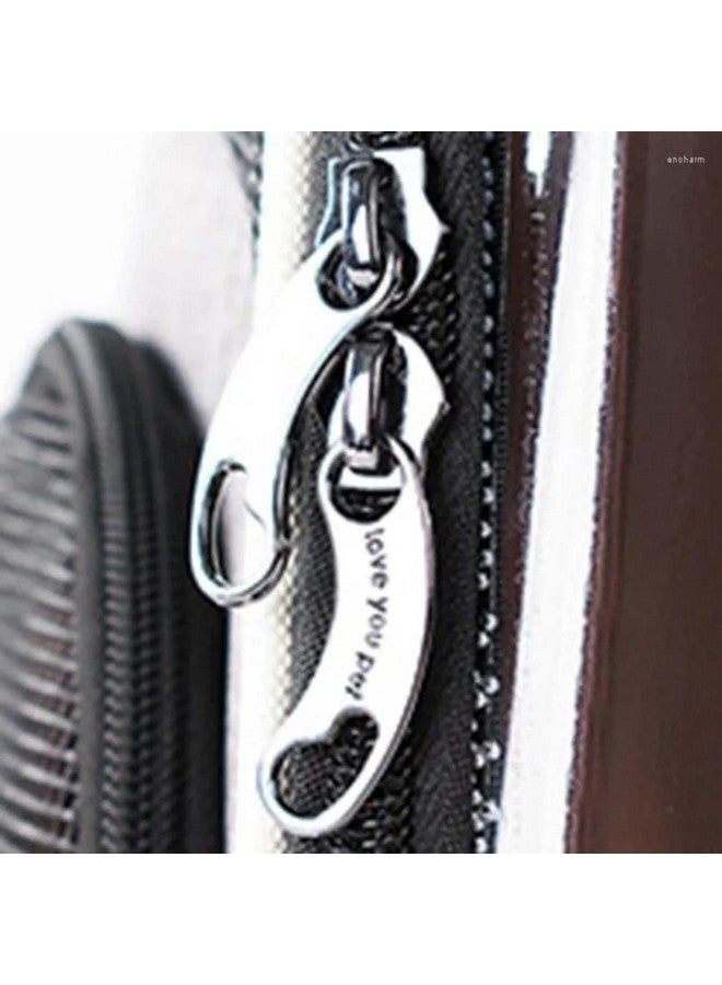 إيميلي بيتس حامل قطط أكسفورد للتهوية للسفر في الهواء الطلق ومساحة إضافية وحقيبة ظهر عالمية ذات نافذة بانورامية (رمادي) - Image 5