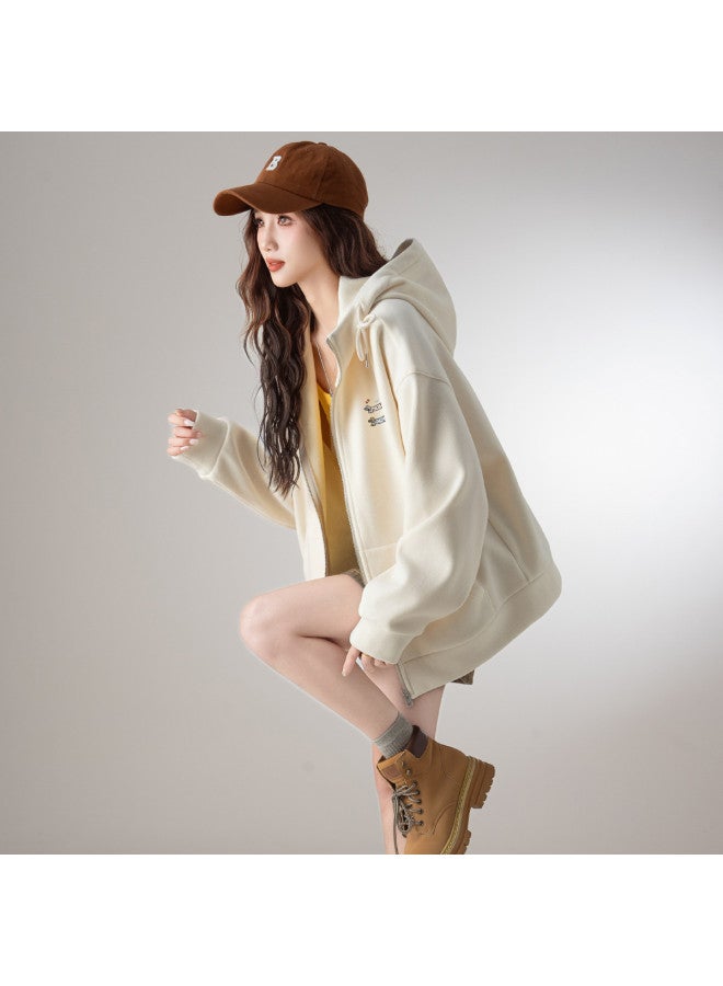 Flying in the snow Thickened Coat Women 2025 Winter Warm Comfortable Versatile Petite Slimming Cardigan Top - Image 3