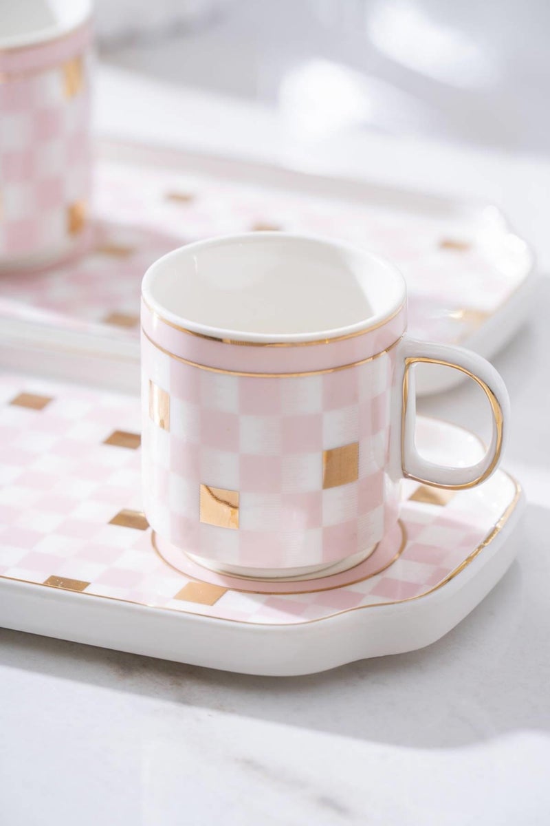 Skye Duo Coffee Cup Set for 2 - Pink