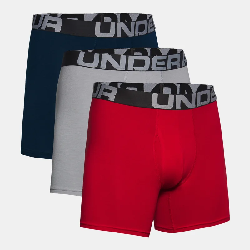 UNDER ARMOUR Men's Charged Cotton® Boxerjock® Boxers (3 Pack)