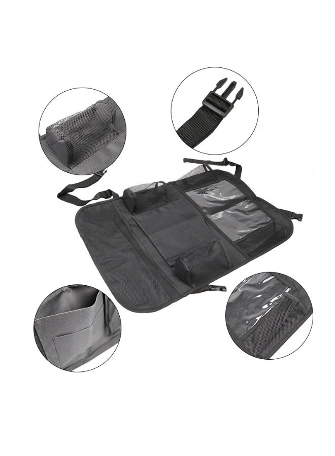 Generic Car seat storage bag hanging bag car child anti-kick multifunctional storage bag storage box box car interior supplies  - Image 3