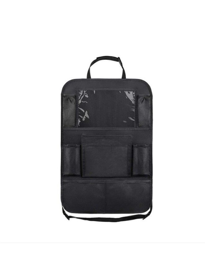 Generic Car seat storage bag hanging bag car child anti-kick multifunctional storage bag storage box box car interior supplies  - Image 1