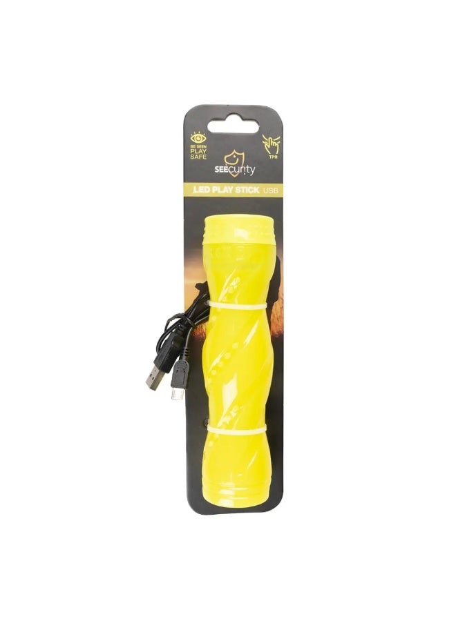 Duvo + Duvo+ LED Play For Dogs Stick USB 17x4x4cm,Yellow - Image 2
