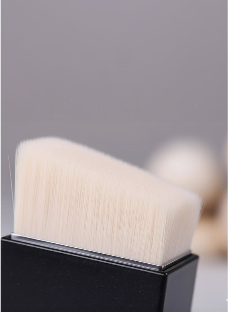 إينرجي فرشاة كريم أساس مسطحة فاخرة - فرشاة مكياج كابوكي عالية الكثافة للسوائل والبودرة - Image 4