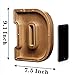 AORCMITN Large Wooden Letter Coin Personalized Piggy Bank for Boys Girls Kids Toddler Adults Money Bank Best Gift for Friends 92 InchD - Image 4