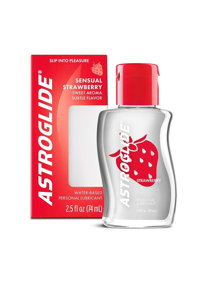 ASTROGLIDE Strawberry water-based lubricant 74 ml 