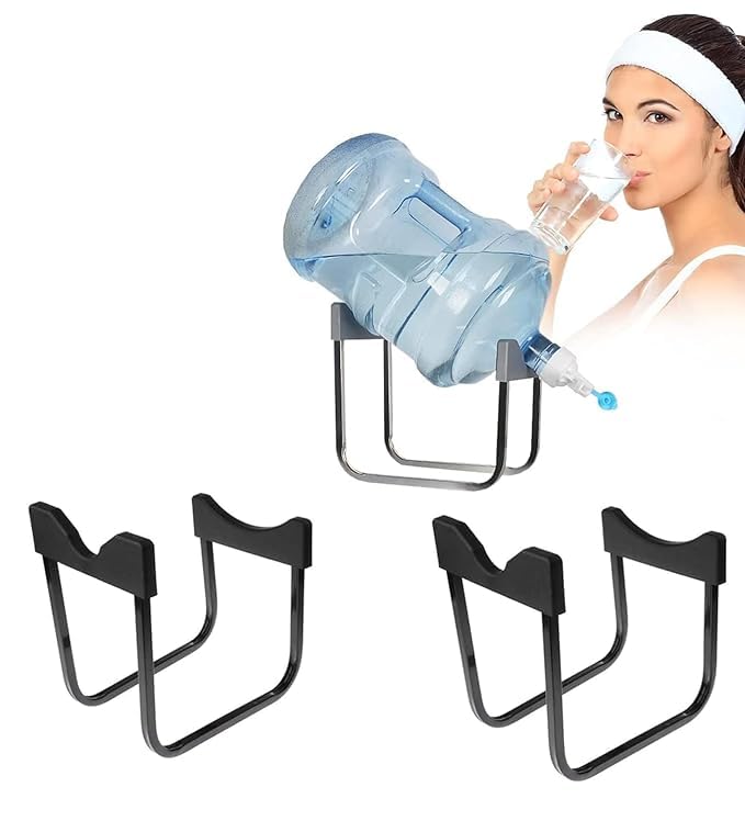 CLICKSWIFT® Water Dispenser Valve for 55mm Crown Top Drinking Bottle, Manual Reusable Water Jug Cap Plastic Device, Includes Lid Dirt Protector Blue 1 Pcs - Image 2