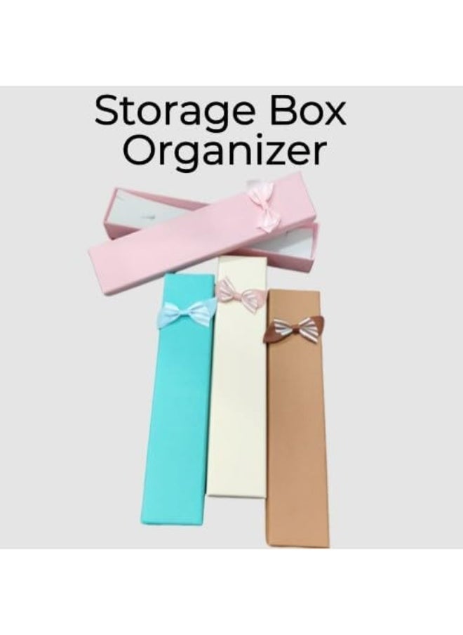 ECVV Rectangular 11 Pieces Jewelry Gift Box Jewelry Watch Jewelry Pen Jewelry Necklace Jewelry Bracelet Storage Box for Anniversaries | Weddings | Birthdays | Assorted Colors  - Image 5