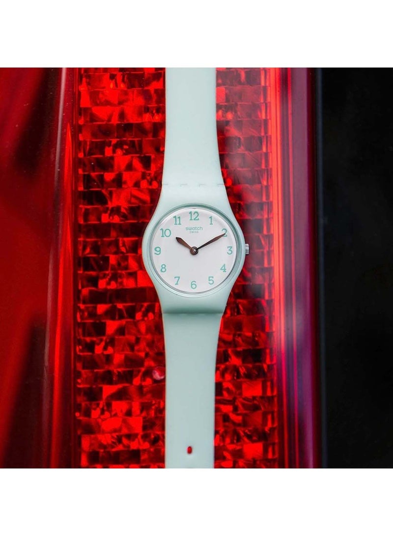 Swatch ساعة يد نسائية غرينبيل مقاومة للماء بحركة كوارتز - 43 مم - Image 3