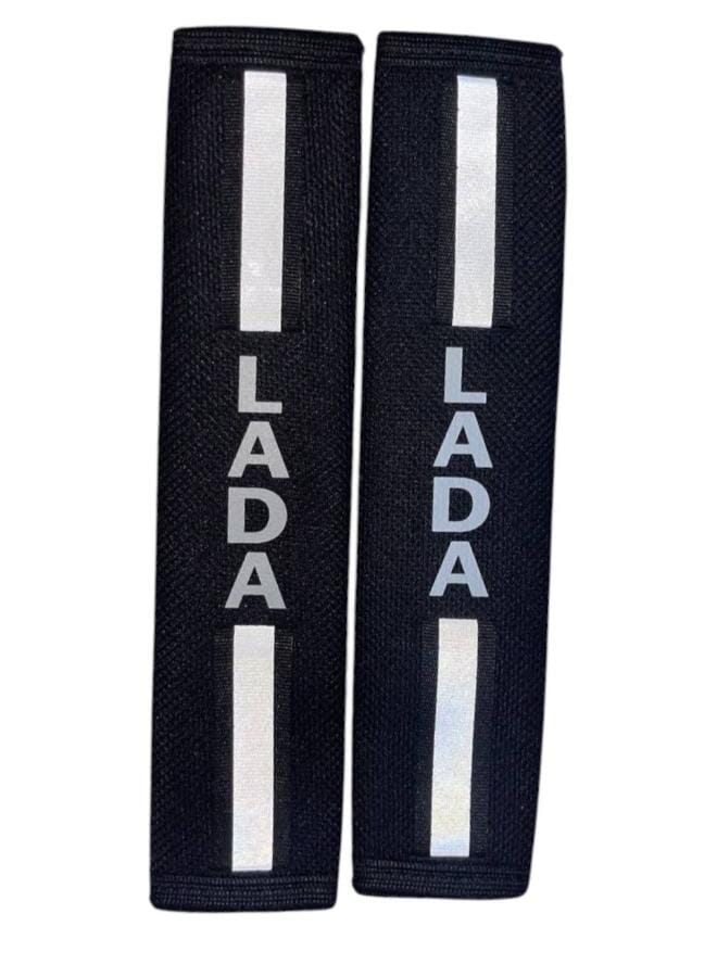 Generic Radar reflecto Two-piece seat belt protector, seat belt protection, suitable for cars,LADA - Image 1