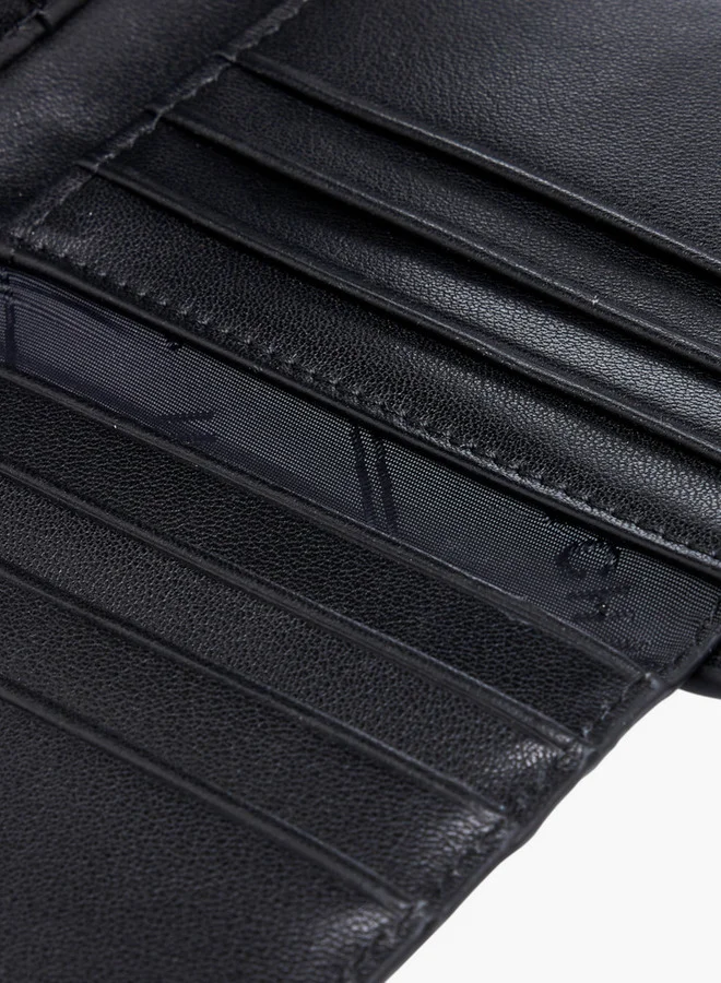دوتشيني Men's Solid Bi-Fold Wallet