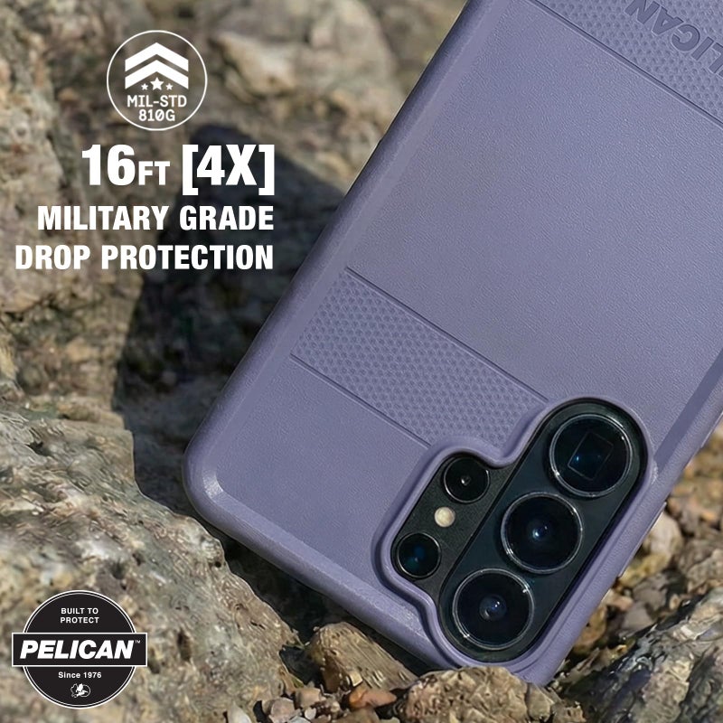 Pelican Protector Samsung Galaxy S26 Ultra Case [Magnetic & Wireless Charging] Rugged Phone Cover with 16ft Military-Grade Drop Protection - Heavy Duty Case for Samsung Galaxy S26 Ultra 6.9" - Purple - Image 4