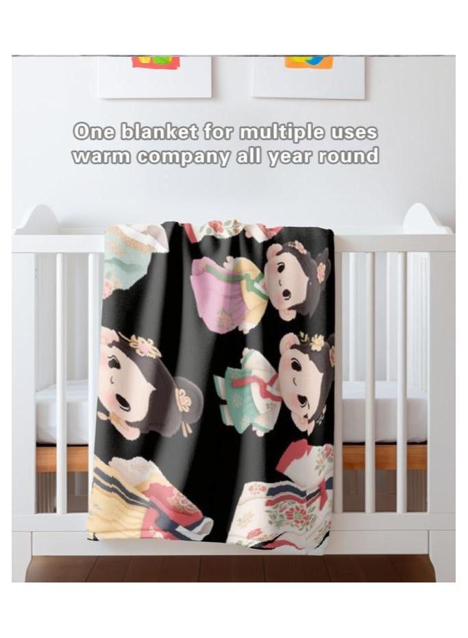 general Flannel thin blanket (warm and comfortable, suitable for sleep, gaming, dust removal and sandproof) 150cm*200cm - 864 - Image 5