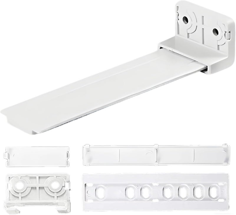 Refrigerator Drawer Slides, Universal Fridge Freezer Mounting Kit, 4.5 in, Compatible with Midea Beko Ascoli Electrolux - Image 1