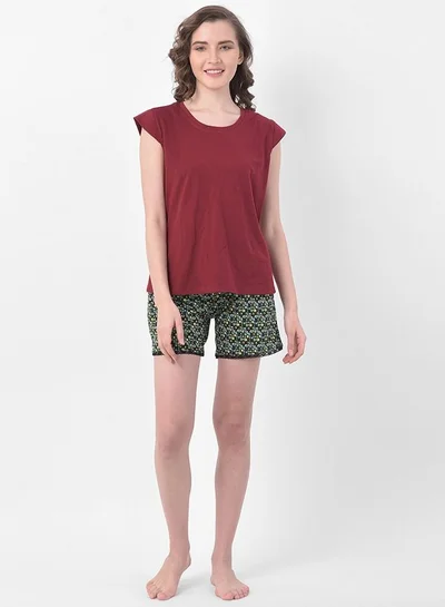 كلوفيا Clovia Print Me Pretty Shorts