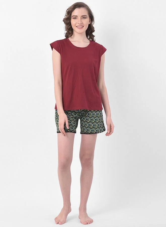 كلوفيا Clovia Print Me Pretty Shorts