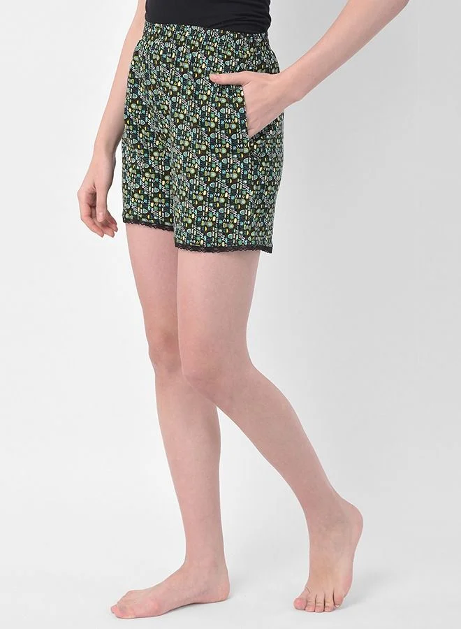 كلوفيا Clovia Print Me Pretty Shorts